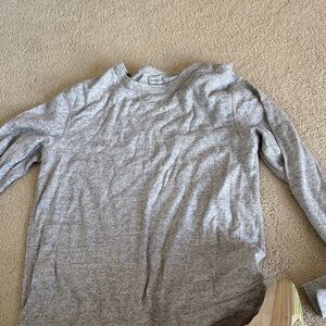 J. Crew Gray Long Sleeve Shirt